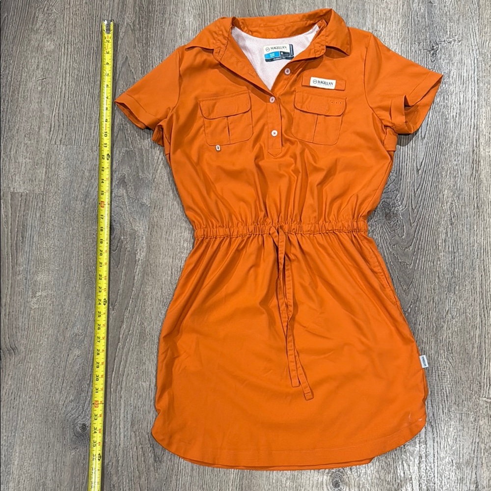 Magellan Vibrant Orange Casual Dress